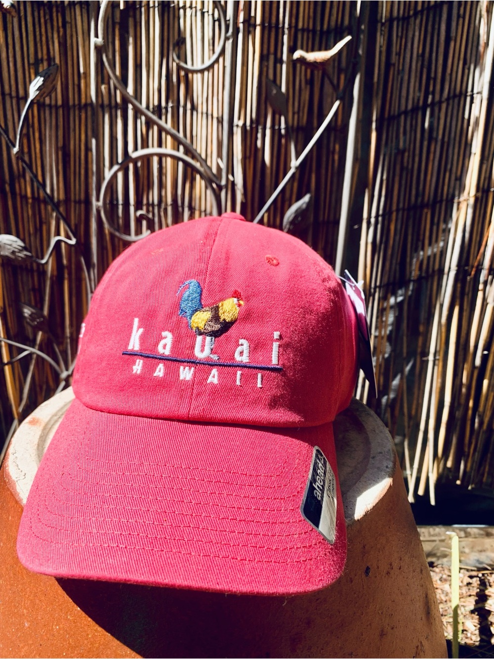 Head Red Classic Baseball Cap with Logo Tag